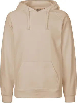 Produktbild von Neutral O63101 | Herren Hoodie / Kaputzenpulli / 100% Fairtrade-Baumwolle - Farbe: Sand - Größe: M