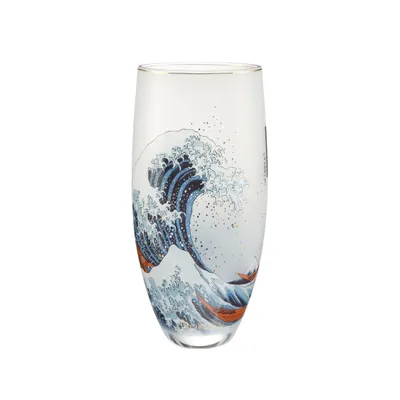 Immagine prodotto di Goebel Katsushika Hokusai - Die Welle (Vase, Glas)