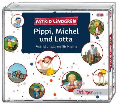 Produktbild von Pippi, Michel und Lotta