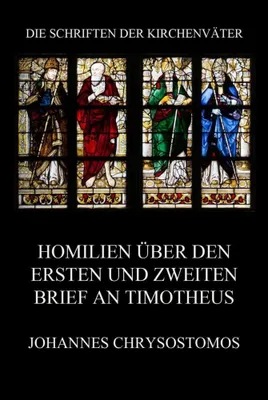 Image de Homélies sur les lettres à Timothée