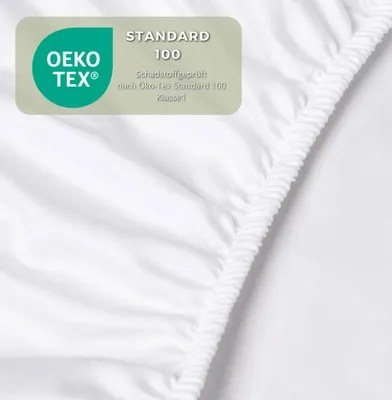 Immagine prodotto di Lenzuolo con Angoli 80x180 cm Jersey Cotone Bianco Alavya Home - Coprimaterasso per Lettino Bambino