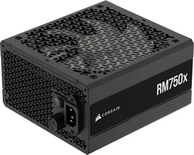 Zdjęcie produktu dla Zasilacz PC CORSAIR RM750x Shift, 750W, ATX 3.1, PCIe 5.1, Cybenetics GOLD, Modułowy, 140mm wentylator Fluid Dynamic Bearing