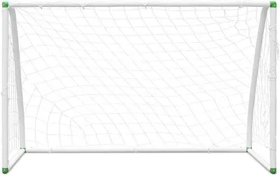 Produktbild von PVC-Fußballtor Fußballwurfball 245 x 155 x 90 cm für Garten- und Außenspiele weiß