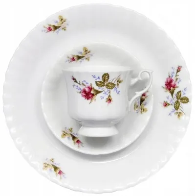 Obrázek produktu pro Malcer Iwona Podšálek pod šálek 14 cm bílý porcelánový
