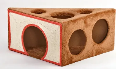 Produktbild von animal-design Katzenhöhle 'KäseEcke' Katzenversteck Katzenhaus Spielraum