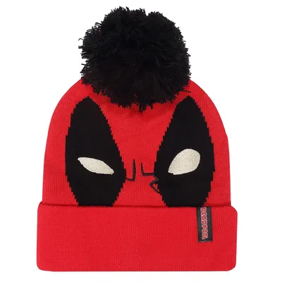 Produktbild von Deadpool Mütze Uni Deadpol Face rot/weiß/schwarz Standard