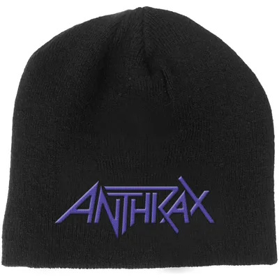 Produktbild von Anthrax - Logo Herren Mütze Hut - schwarz