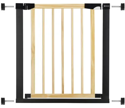 Produktbild von Springos® Tür- und Treppenschutzgitter m. Verlängerung Spannsystem 82-89 cm