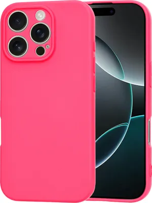 Obrázok produktu pre Techsuit Soft Flex zadný kryt pre Apple iPhone 16 Pro - Hot Pink