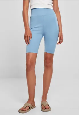 Obrázek produktu pro Dámské kraťasy Urban Classics Ladies High Waist Cycle Shorts horizonblue - S