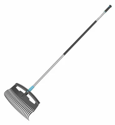 CELLFAST Laubrechen ERGO™ 525 mm Arbeitsbreite Aluminiumstiel 1800 mm