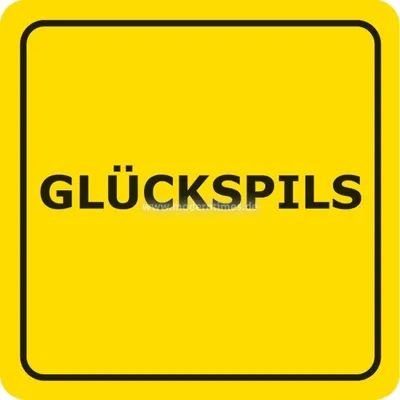 Produktbild von Bierdeckel-Set Verbotene Bierdeckel - Glückspils, 15 Stück