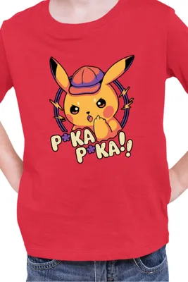 Obrázek produktu pro Dětské Triko Japan Manga Anime Comics Pokemon 032,  / Červené