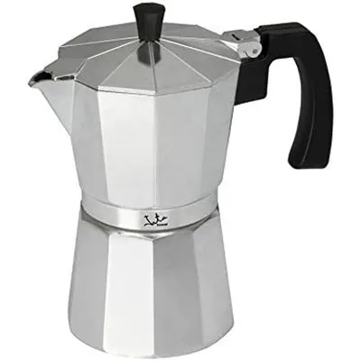 Immagine prodotto di Caffettiera italiana JATA CCA6 * Alluminio argentato 6 tazze