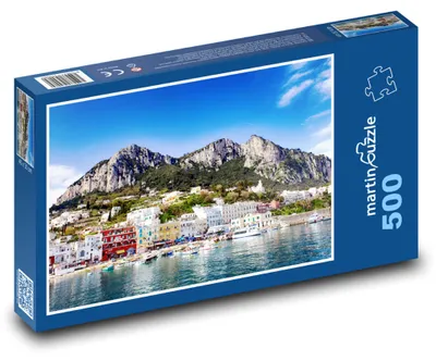 Zdjęcie produktu dla Puzzle 500 Włochy - Capri, domy - martinpuzzle