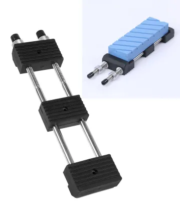 Image de Solidchoice - Support réglable pour pierre à aiguiser, pour un affûtage stable des couteaux