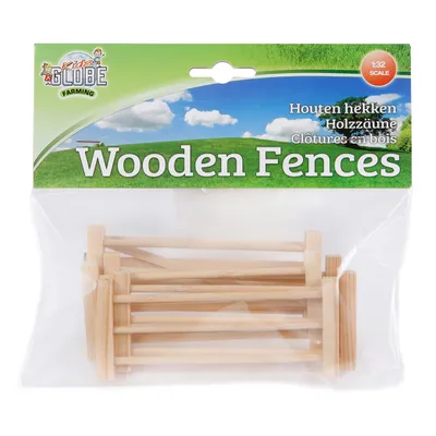 Image de Clôture en bois Van Manen 6 pièces à l'échelle 1:32