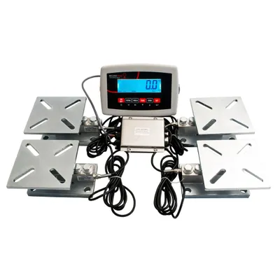Produktbild von 8t Fahrzeugwaage Waage Silowaage Pferdewaage Viehwaage Schrottwaage 8 Tonnen Milchtank Kühltank Waage