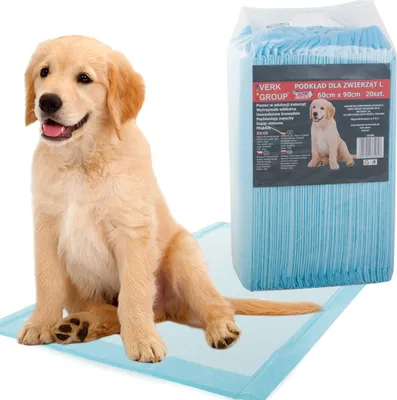 Obrázok produktu pre Verk 19309 Tréningové absorpčné podložky pre psov 60 x 90 cm 20 ks