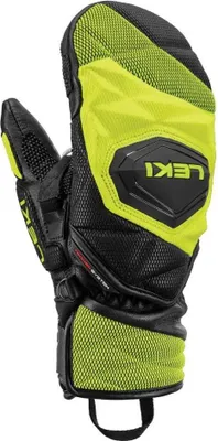 Produktbild von Leki Alpino Wcr Venom 3d Fausthandschuhe Grün,Schwarz 12-13 Years Jungen,Mädchen Grün,Schwarz 12-13 Years