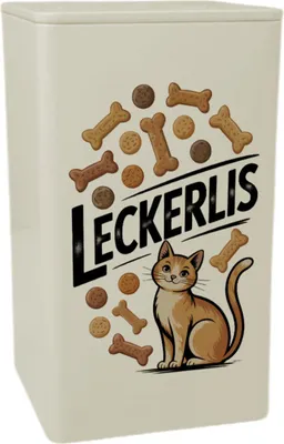 Produktbild von Leckerlis VorratsDose 900ml für Katzensnacks