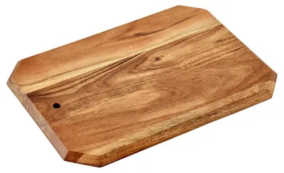 Zdjęcie produktu dla DESKA DO KROJENIA KESPER 29151 wykonana z drewna akacji, z otworem do zawieszania / deska do krojenia
