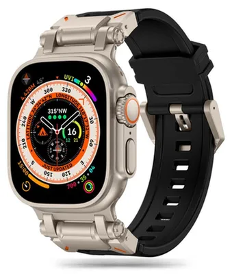 Zdjęcie produktu dla Tech-Protect Delta Pro Apple Watch 6 / 7 / 8 / 9 / 10 / Se / Ultra 1 / 2 (44 / 45 / 46 / 49 Mm) Black/Titanium