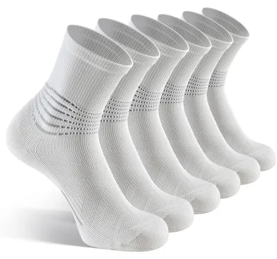 Obrázek produktu pro Kompresní ponožky pro dospělé – bílé (3 páry)