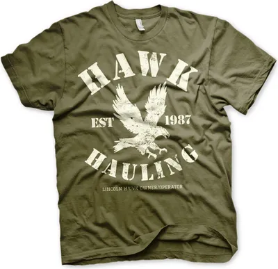 Produktbild von Hawk Hauling T-Shirt - Large - Olive