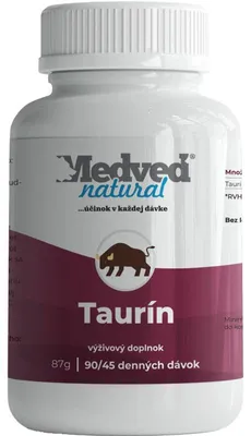 Obrázok produktu pre Taurín - 500mg 90 kapsúl