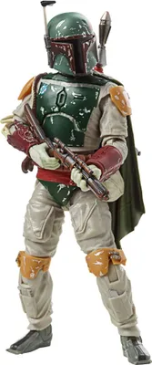 Produktbild von Hasbro Star Wars Episode VI 40th Anniversary Black Series Deluxe Actionfigur Boba Fett 15 cm HASF6855