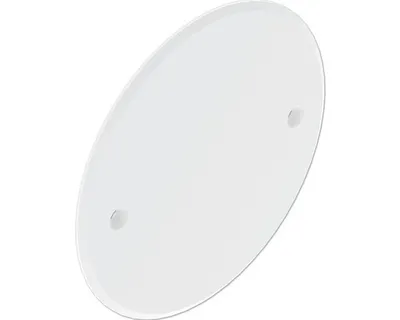 Obrázek produktu pro OBO 2003748 Univerzální kryt s roztečí otvorů 60 mm bílý ZA 60-D
