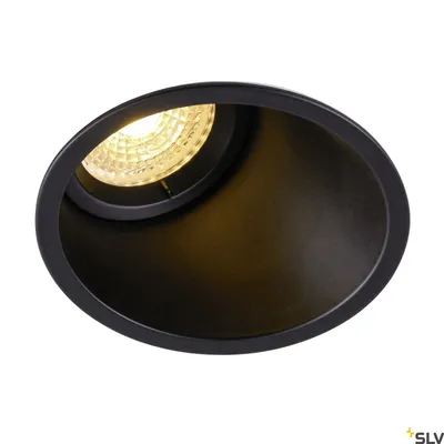Image de Horn A Luminaire encastré rond Ø10,6 asymétrique noir GU10