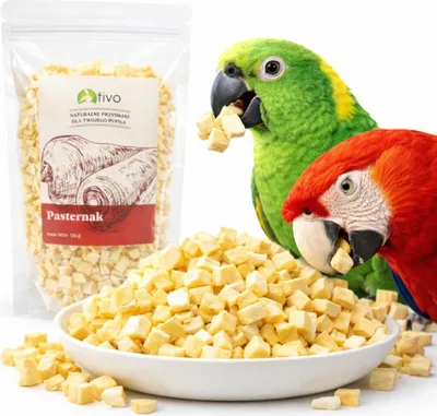 Zdjęcie produktu dla Chrupiący pasternak dla wszystkich papug 125g