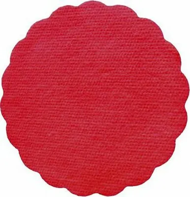 Produktbild von 160x Tassenuntersetzer Glasuntersetzer Airlaid Ø 9cm rot