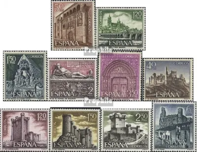 Produktbild von Briefmarken Spanien 1968 Mi 1765-1769,1770-1774 (kompl.Ausg.) postfrisch Sondermarken