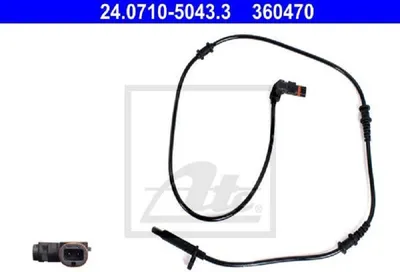 Produktbild von ATE ABS Sensor Raddrehzahl Vorne passend für MERCEDES-BENZ M-Klasse (W166) 24.0710-5043.3