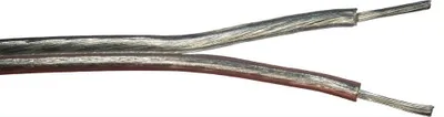 Produktbild von Lautsprecherleitung LS-FL 2 x 1,5 - 10 Meter, transparent
