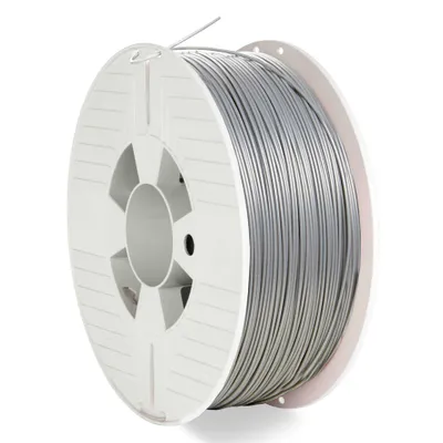 Produktbild von Verbatim 3D Printer Filament PLA 1,75 mm 1 kg silver/metal grey