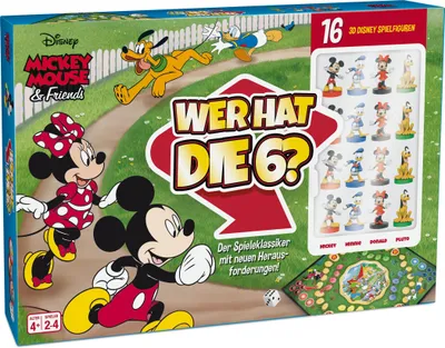 Produktbild von ASS Altenburger - Disney Mickey Mouse & Friends - Wer hat die 6? - Brettspiel