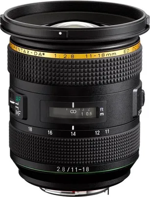 Produktbild von Pentax 21230, Ultraweitwinkelobjektiv, 16/11, 11 - 18 mm, Pentax KAF3, Autofokus