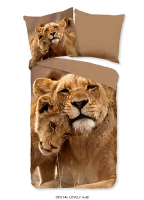 Produktbild von Duvet cover Pure 135x200 + 1* 80x80 cm - tigers