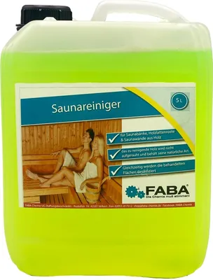 Produktbild von Saunareiniger Konzentrat 5 Liter materialschonend