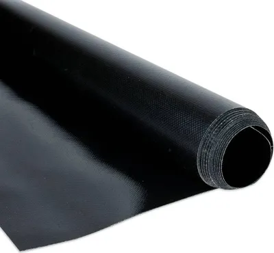Produktbild von PVC Plane 650 g/m2 Schwarz RAL 9005 Meterware