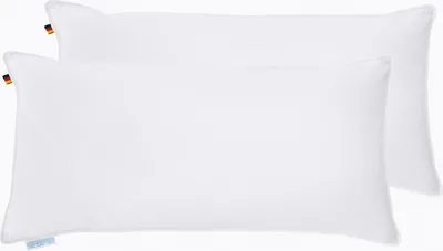Produktbild von REGINA Kopfkissen 40x80cm DOPPELPACK, allergikergeeignet,  Germany,  100