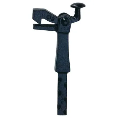 Produktbild von Woelm Torfeststeller KWS 1305.03 Ausladung 120mm für Tore Breite 120kg Temperguss schwarz - 1305.03