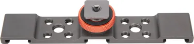 Produktbild von 3-in-1-Blitzschuh-Adapter, Verlängerungsstange, Halterung für Kamera, Mobiltelefon, Schwarz, Silber