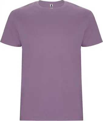 Produktbild von Roly CA6681 | Stafford T-Shirt - Doppellagiger Rundhalskragen - Farbe: Lavender 268 - Größe: L