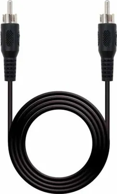Produktbild von Nanokabel 10.24.0405 Kabel de audio 5 m RCA Schwarz