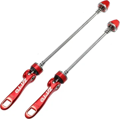 Obrázok produktu pre Rýchloupínacie držiaky na bicykel - 15 a 19 cm - Červené